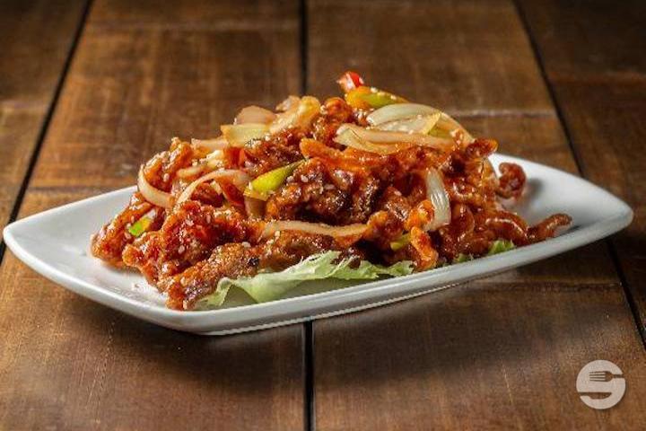 141. Beef with Si-Chuan Hot Sauce - Restaurant Bonbon