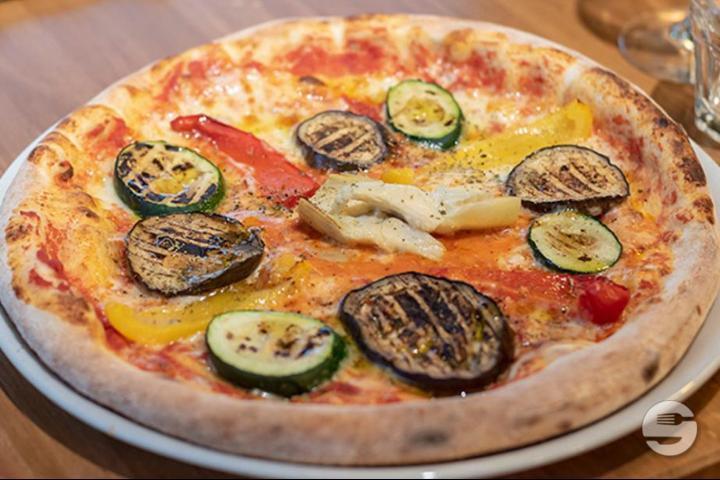 Pizza Végétarienne - On My Way Take Away
