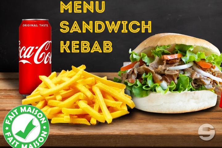 Chicken Kebab Sandwich Menu - Restaurant de La Turquoise
