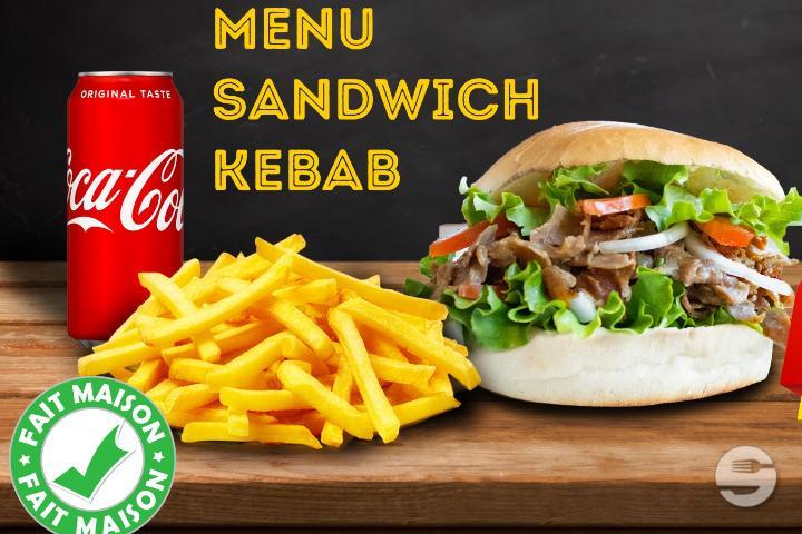 Lamb Kebab Sandwich Menu - Restaurant de La Turquoise