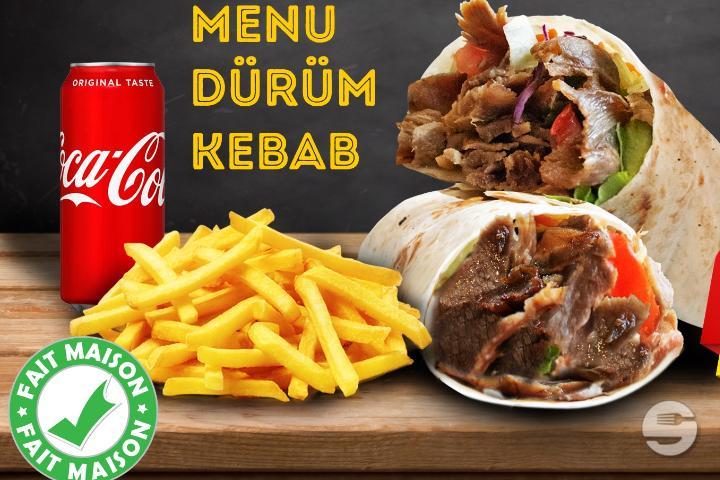 Menu Durum Kebab Chicken - Restaurant de La Turquoise