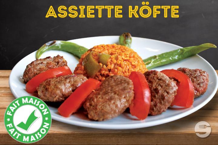 Plate Köfte - Restaurant de La Turquoise