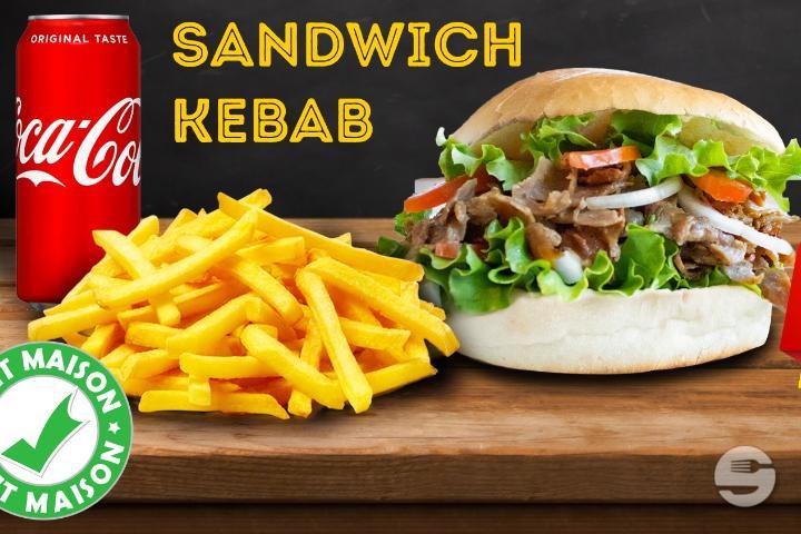 Mixed Minced Meat Kebab Sandwich - Restaurant de La Turquoise