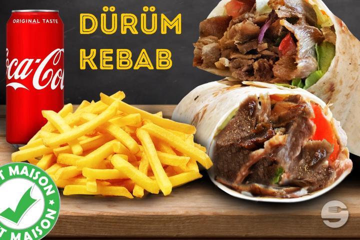 Durum Kebab Mixed Minced Meat - Restaurant de La Turquoise