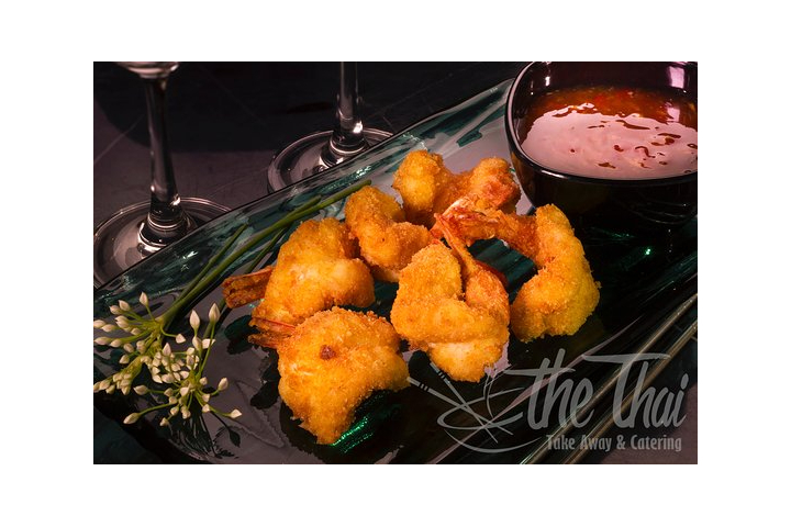 Gung Chup Paeng (4 Stücke) - Saifon Thaï Take-Away