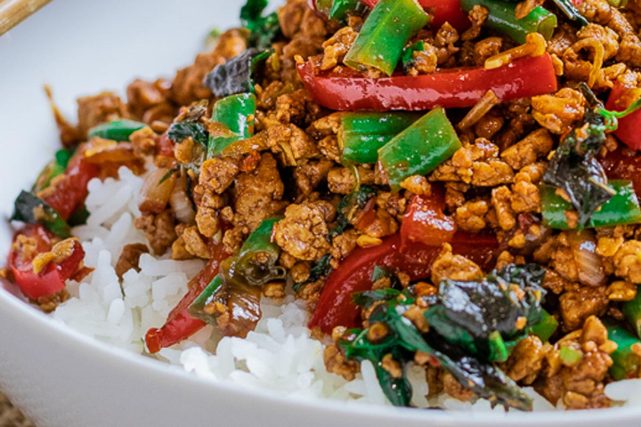 Pad Kra Pao - Saifon Thaï Take-Away