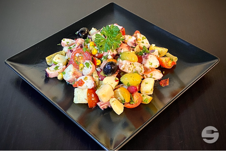 Octopus Salad - Origines du Goût