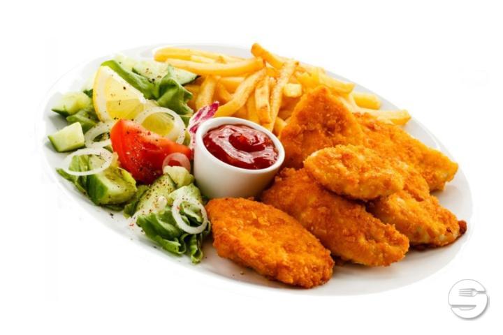 Assiette Chicken Nuggets - My Kebab