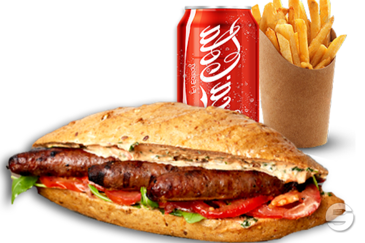 Sandwich Merguez - My Kebab