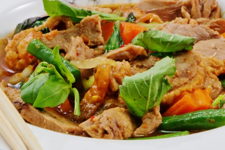 Canard Sauté au Gingembre - Pad Thai