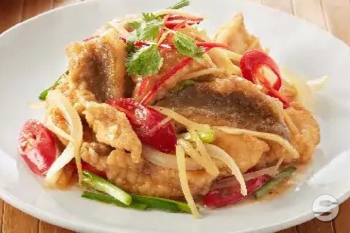 Poisson Sauté au Gingembre - Pad Thai