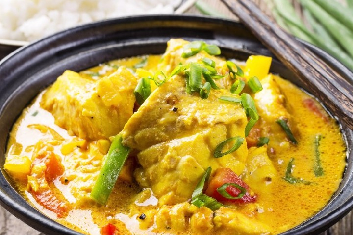 Poisson au Curry Jaune - Pad Thai