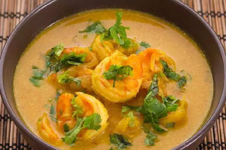 Crevettes au Curry Jaune - Pad Thai