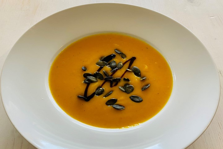 Kürbis-Suppe mit Kokosmilch - Special Pop-Up Healthy-Food-Atelier