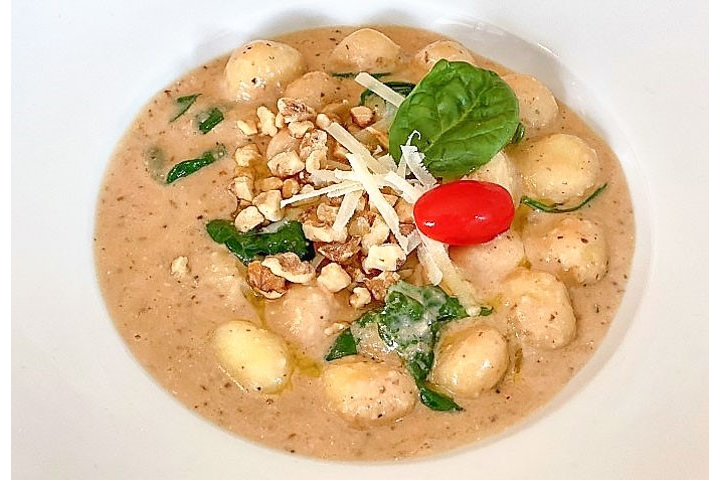 Gnocchi mit getrüffelter Brie-Käse-Creme - Special Pop-Up Healthy-Food-Atelier