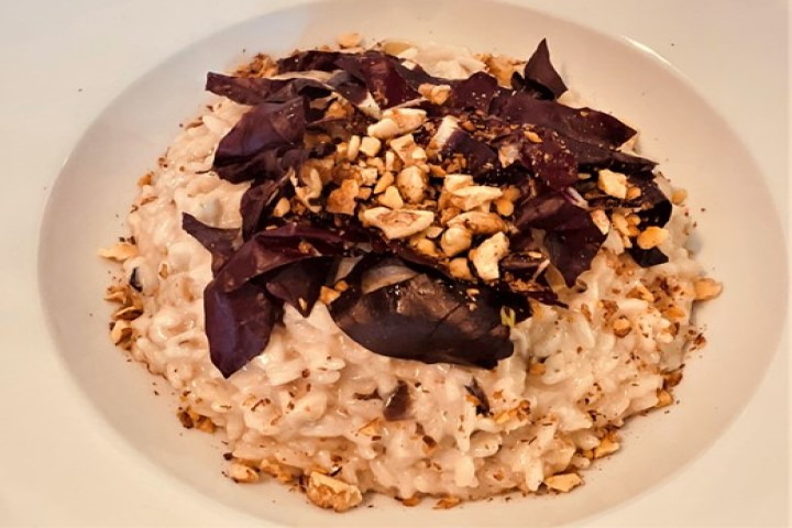 Risotto mit Cicorino Rosso - Special Pop-Up Healthy-Food-Atelier