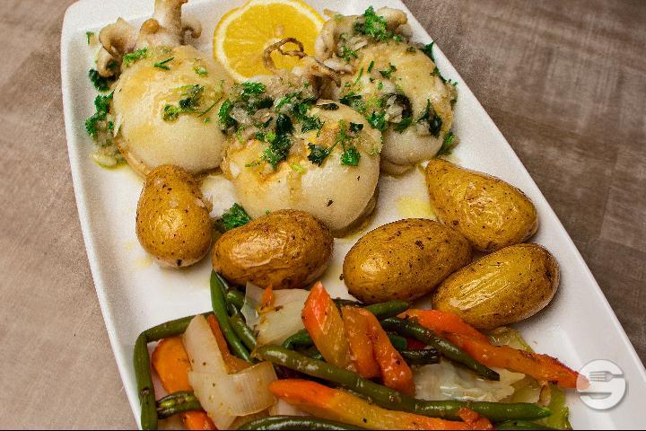 Encornets de Calamars Grillés - Sel & Braise