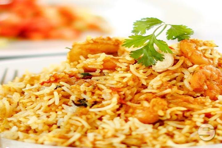 Jheenga Biryani - Le Gandhi