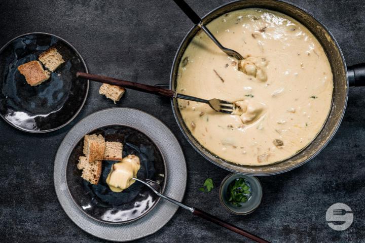 Fondue aux Bolets - Pinte de Pierre-à-Bot