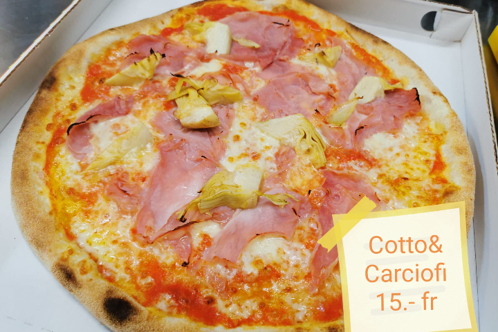 Cotto e carciofi - Pizzaway