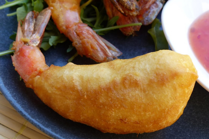 Shrimp Fritters - Le P'tit Exo