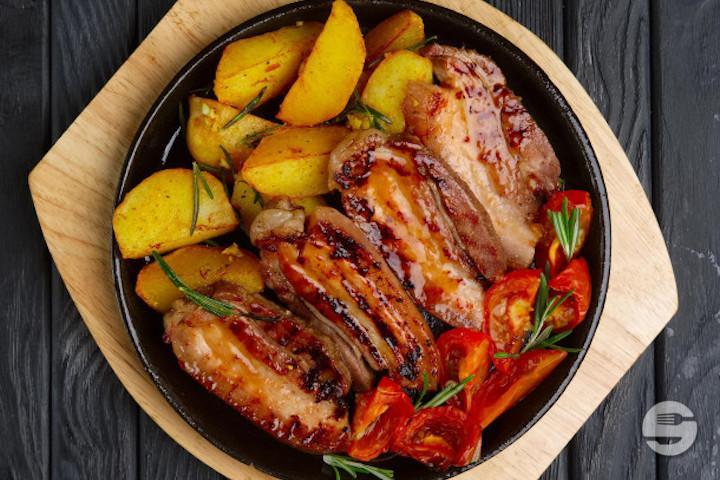 Assiette Ribs de Porc - Rôtisserie Chalet