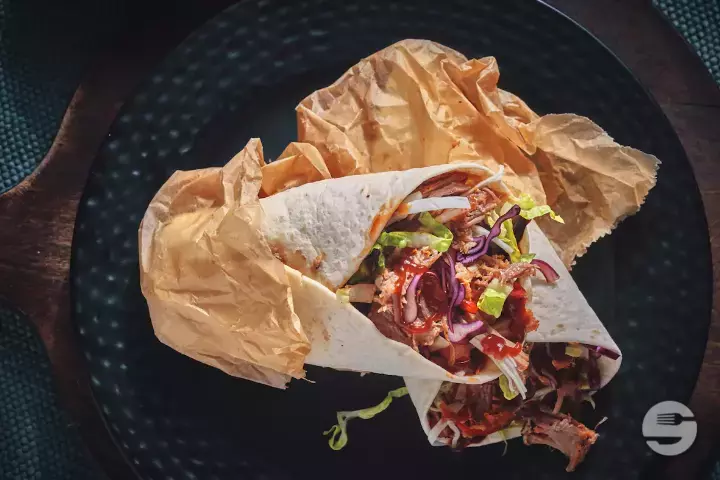 Wrap Pulled Pork - Rôtisserie Chalet
