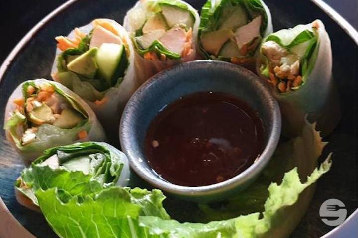 Fresh Summer Rolls, Mango and Avocado - Jaï Thai