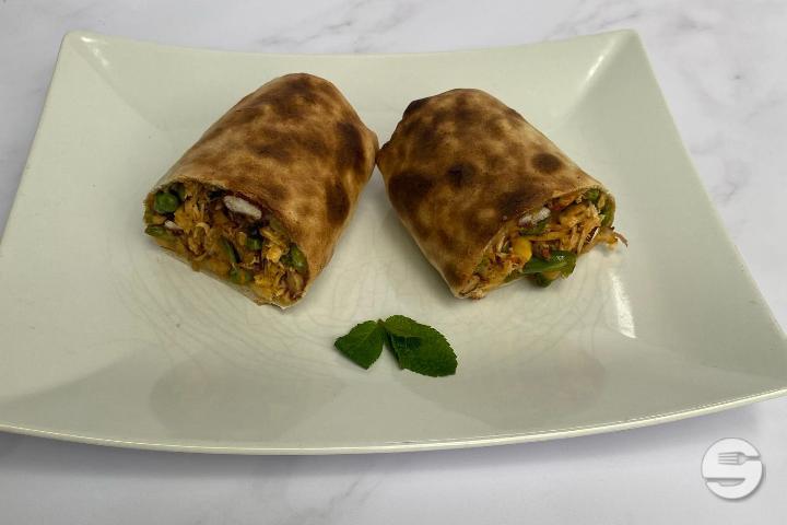 Burrito de Pollo Chimichanga - Texas Mexican
