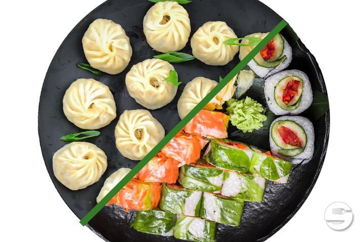 Sushi & Momos Platte 1 - Yummy.Express Sushi & Momos