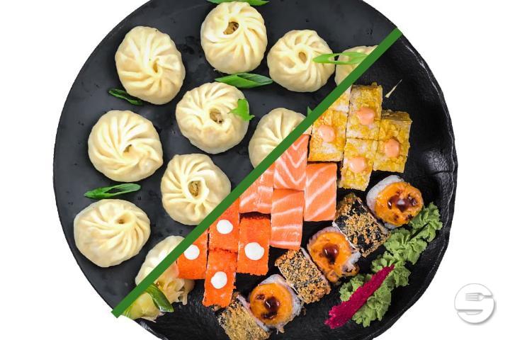 Sushi & Momos Platte 3 - Yummy.Express Sushi & Momos