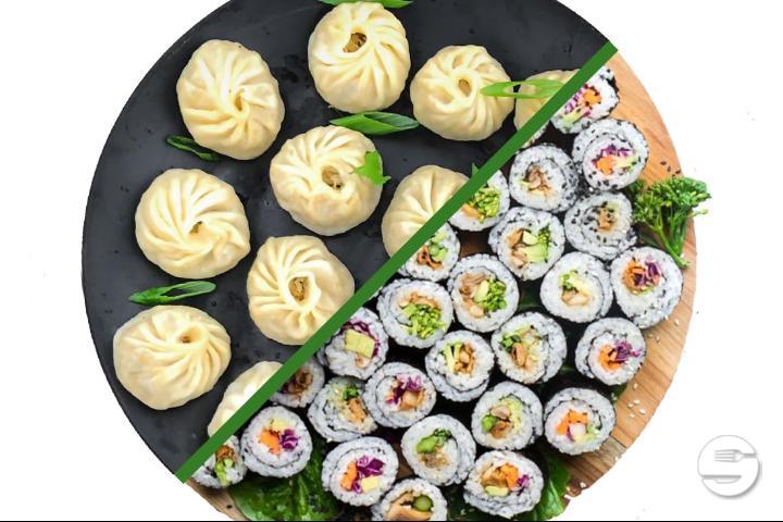 Sushi & Momos Platte 9 - Yummy.Express Sushi & Momos