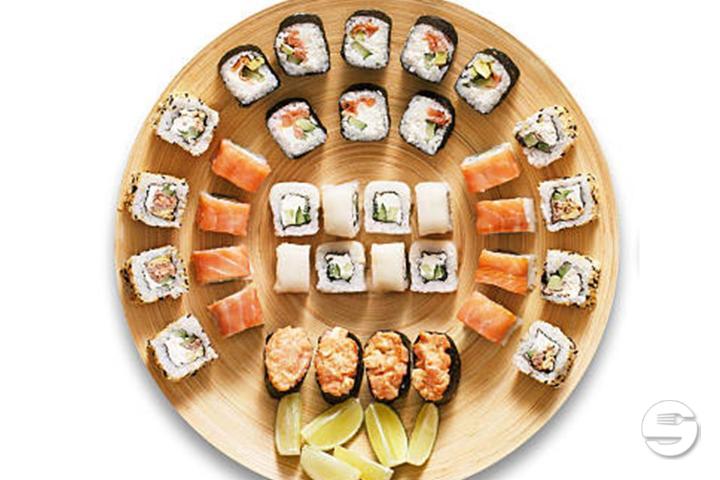 Platte 6 / Vegan - Yummy.Express Sushi & Momos