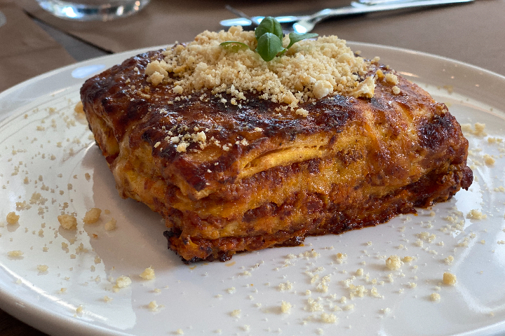 Lasagna (original recipe with beef and pork) - Nocino Pizzeria