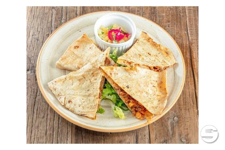 Quesadilla al pastor - Cartell