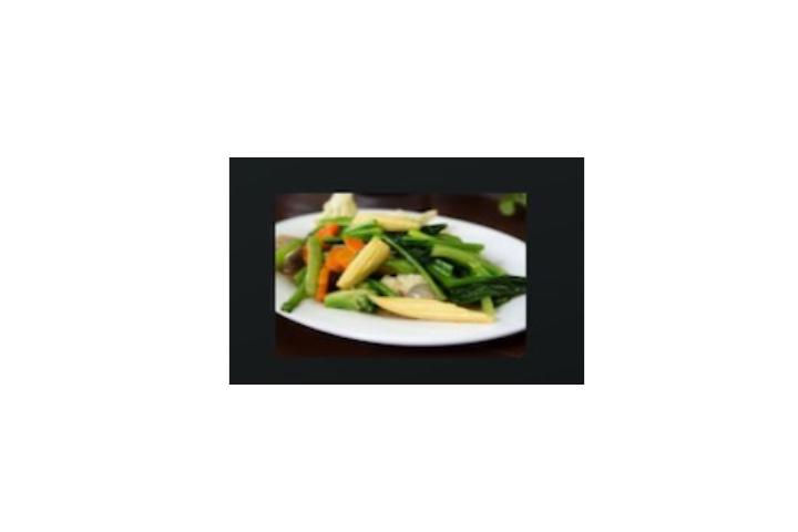 Pad Pak Raum - Khao Gaeng Thai Bistro