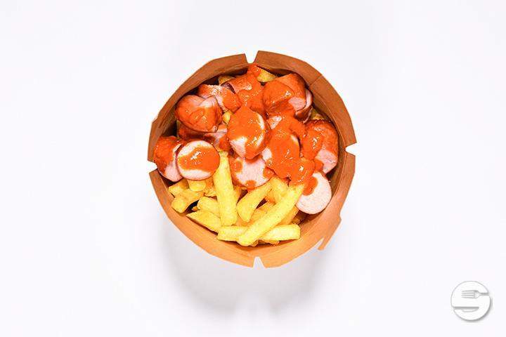 Curry sausage - Migros Take Away Zug