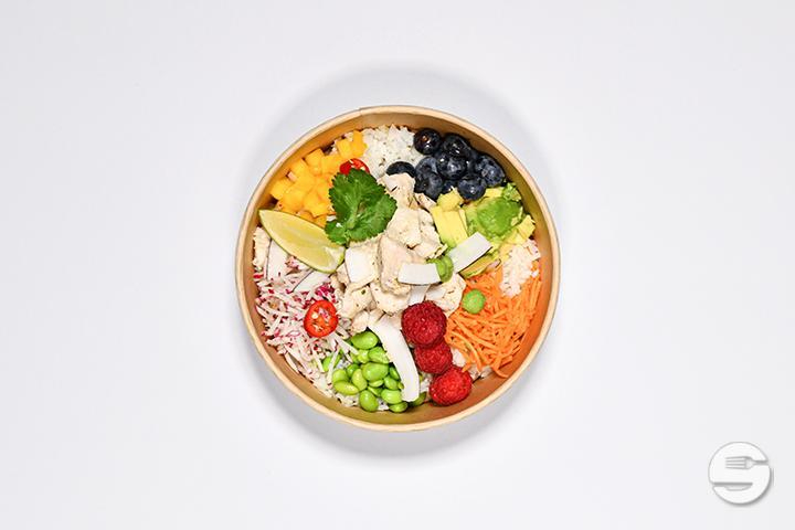 Poulet Poke Bowl - Migros Take Away Luzern