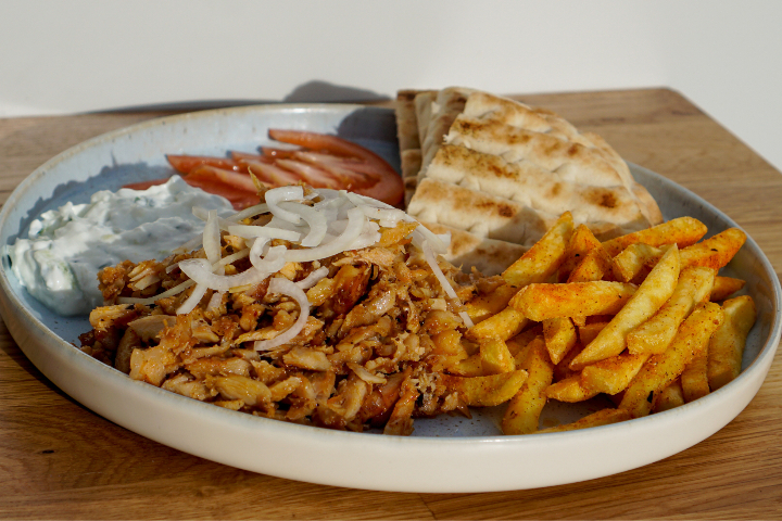 Poulet Gyros - Zeus Greek God of Gyros 8005