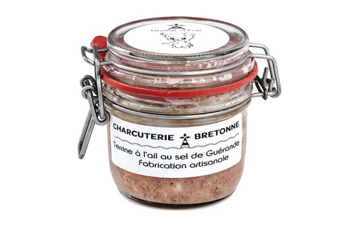 Terrine à l'ail au sel de Guérande - Mon épicerie
