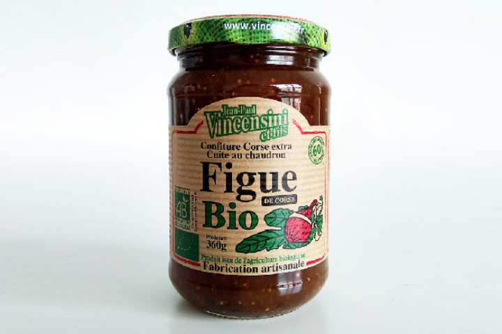 Confiture corse aux figues bio - Mon épicerie
