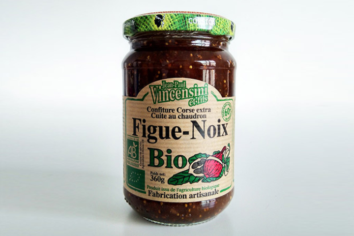 Confiture corse aux figues noix bio - Mon épicerie