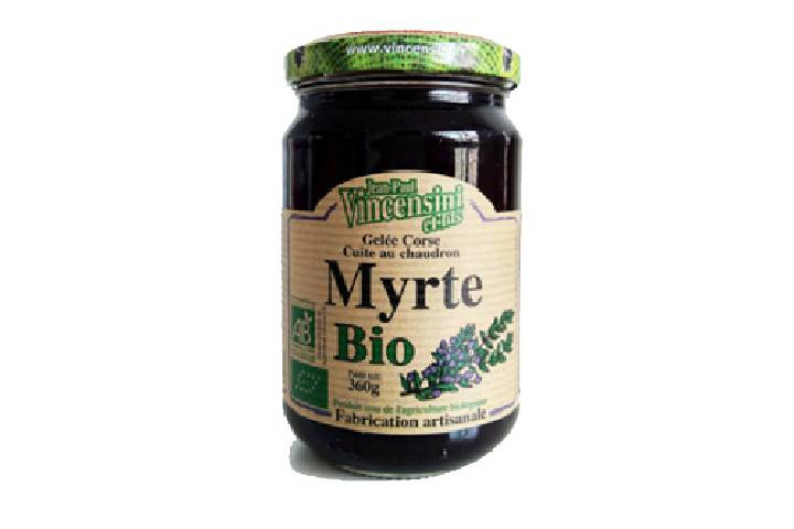 Gelée artisanale de myrte bio - Mon épicerie