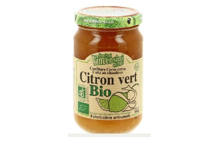 Confiture corse aux citrons verts bio - Mon épicerie