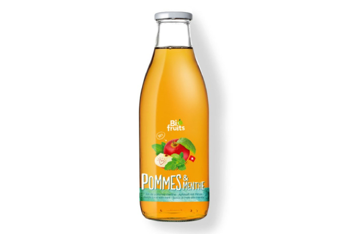 Jus de pommes - menthe Bio 1 lt - Mon épicerie