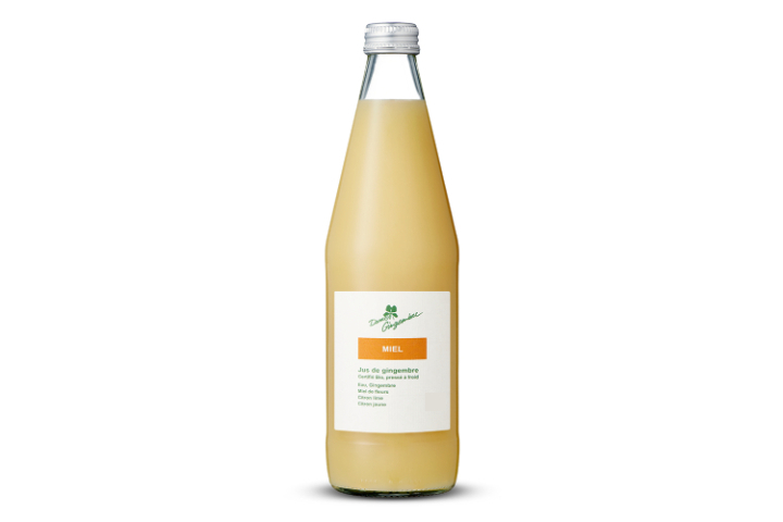 Concentré de jus de gingembre bio au miel - Mon épicerie