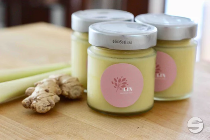 Keto Vegan Ginger and Lemongrass Jam - Lin Switzerland
