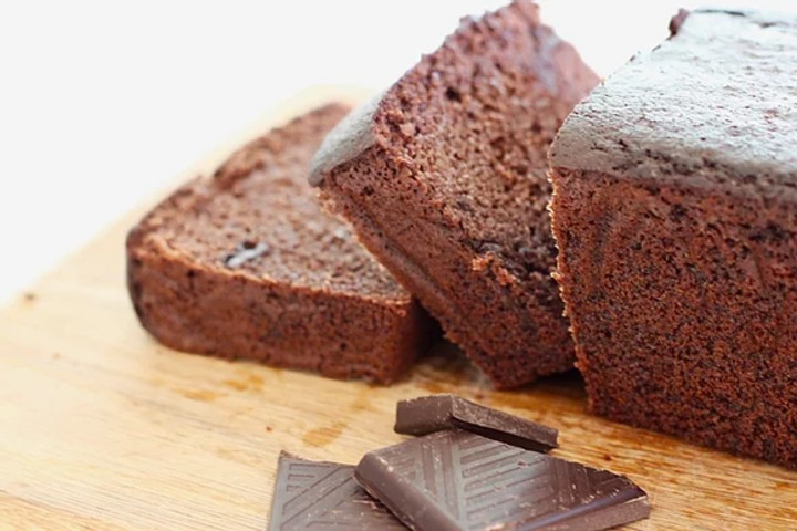 Keto Double Chocolate Loaf Cake - Lin Switzerland
