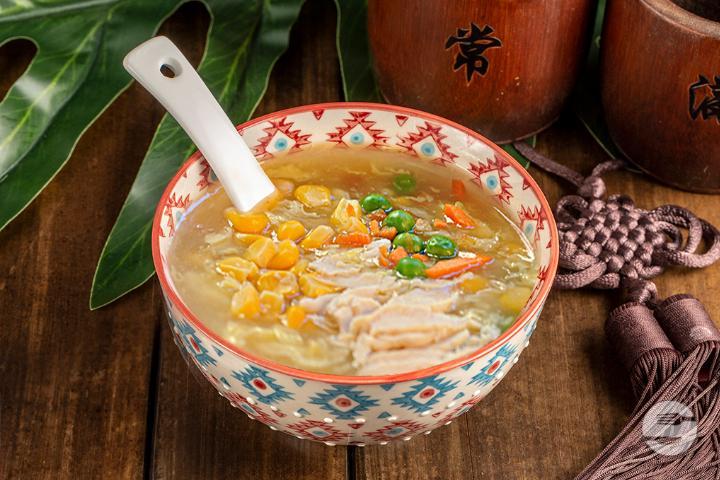 13. Chicken and Corn Soup - Rong Town