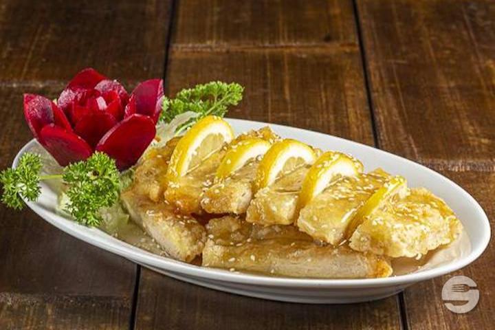 35. Chicken Satay Rice - Rong Town